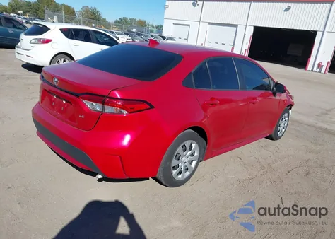 2021 Toyota Corolla Le z USA, uszkodzony, nr VIN 5YFEPMAE9MP194591